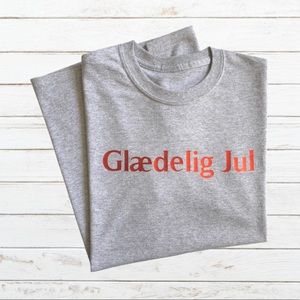 Danish - Merry Christmas T-shirt